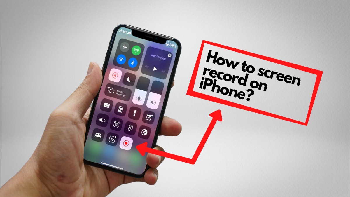 How To Screen Record on iPhone 11